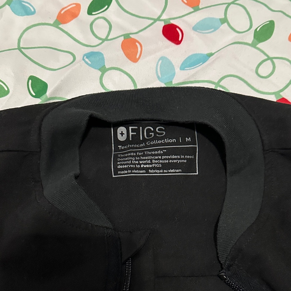 Figs Black Technical Collection Jacket - image 1